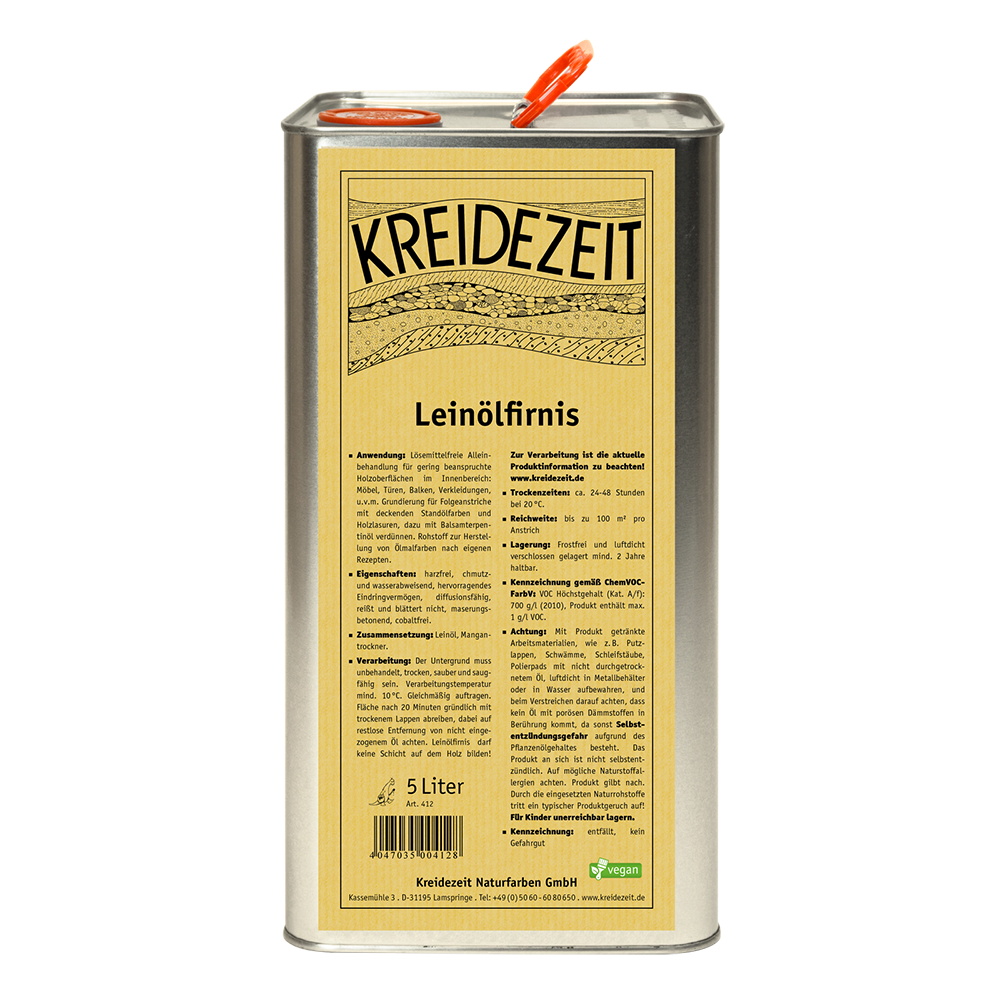 Kreidezeit Leinölfirnis (bleifrei)