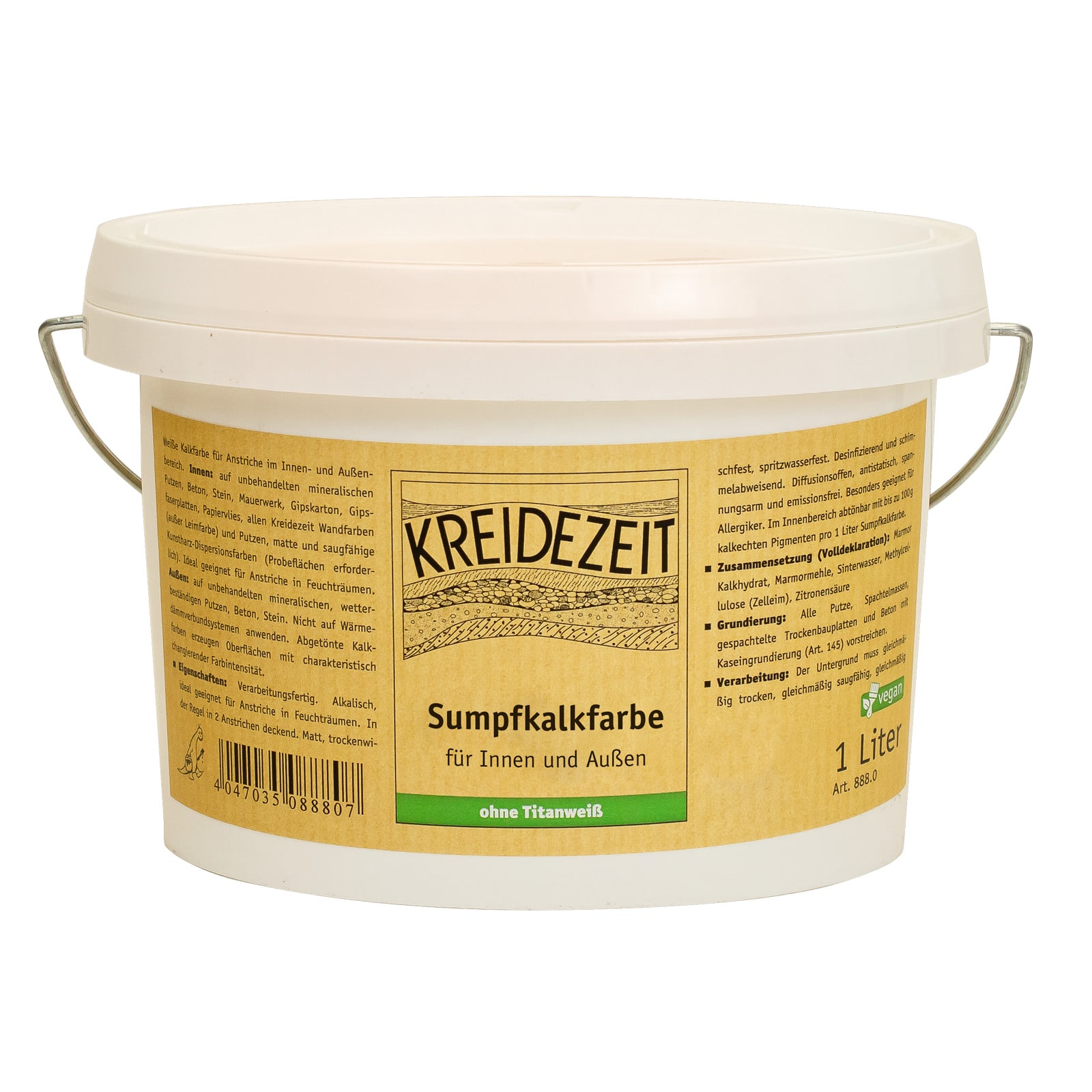 Kreidezeit Sumpfkalkfarbe