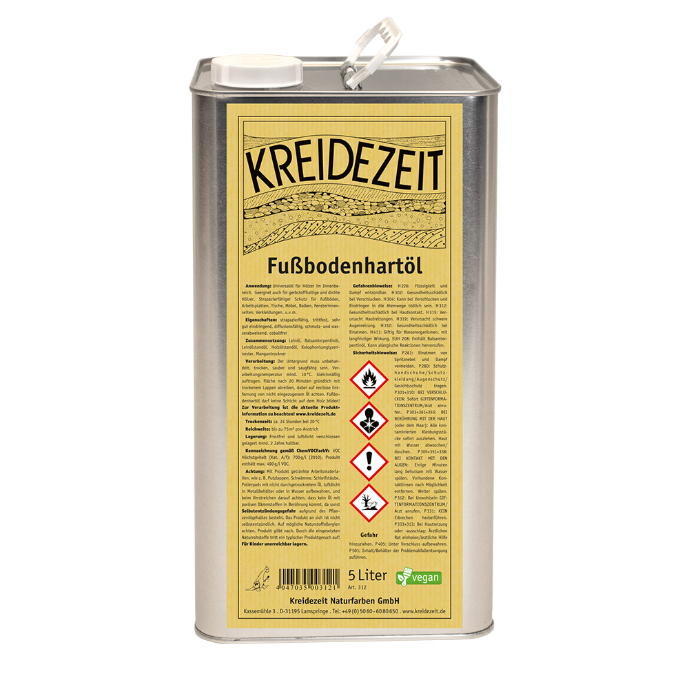 Kreidezeit Fußbodenhartöl