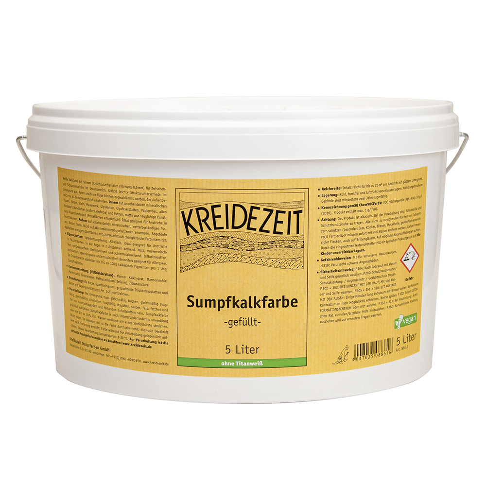 Kreidezeit Sumpfkalkfarbe - gefüllt