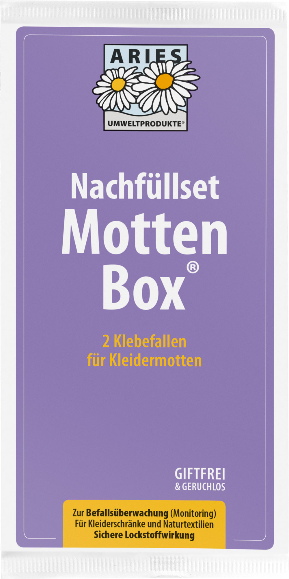 Aries Mottenbox Ersatzset 2er Pack