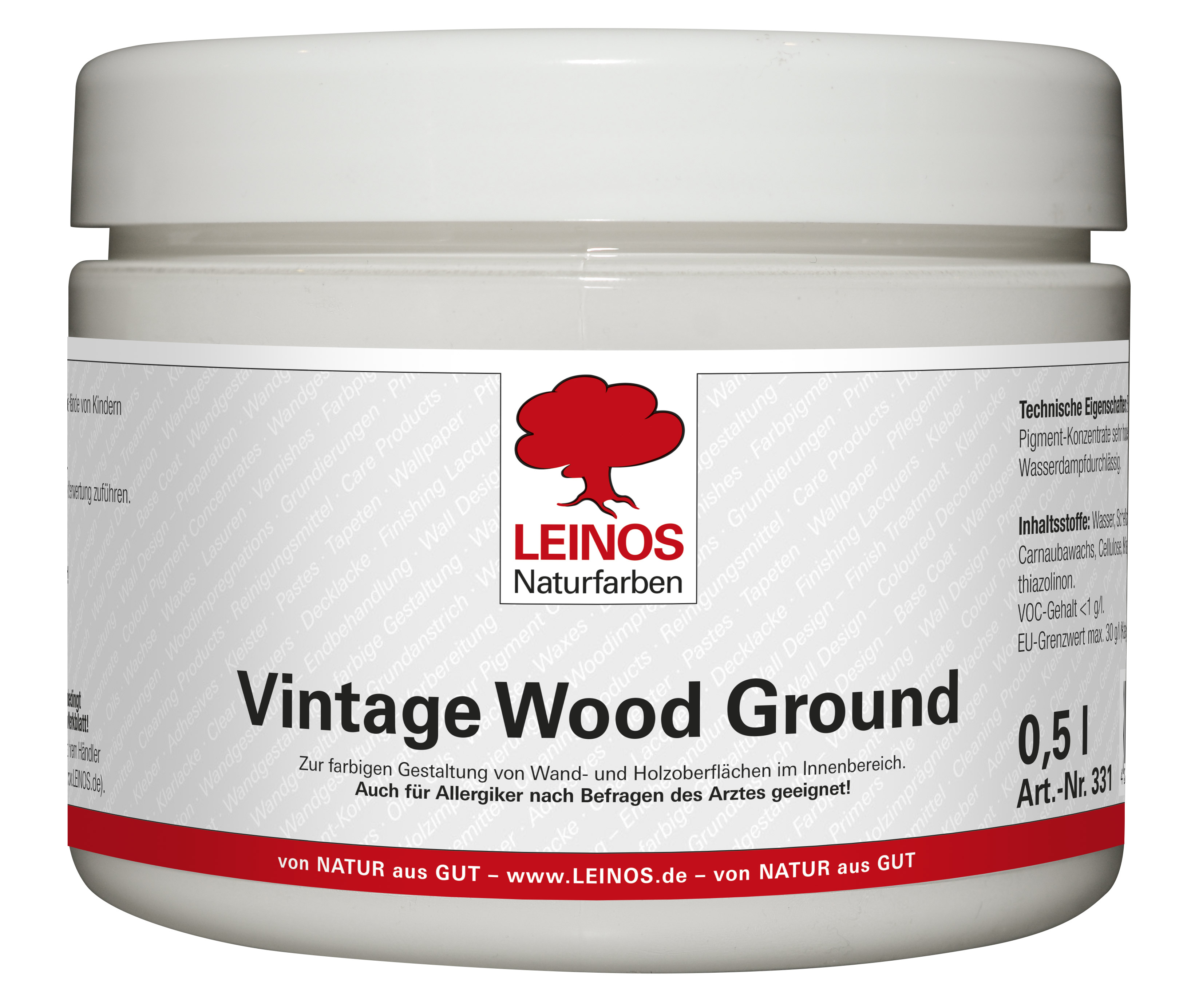 Leinos Vintage Wood Ground 0,5l