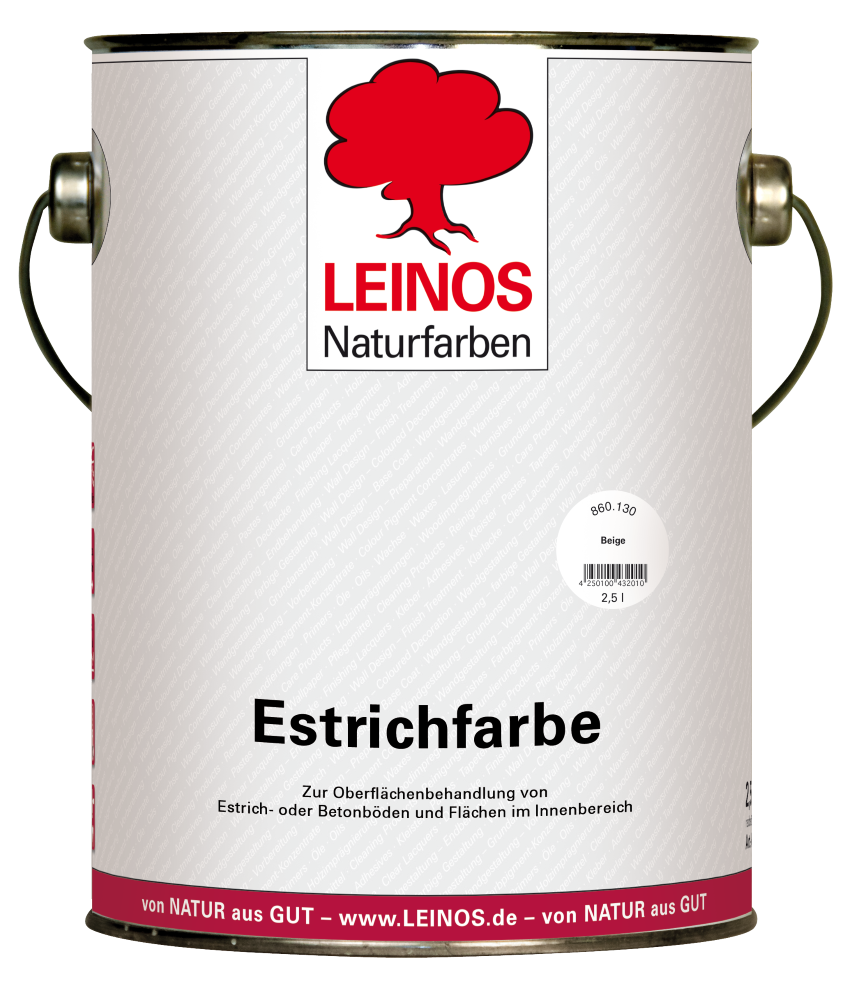 Leinos Estrichfarbe beige