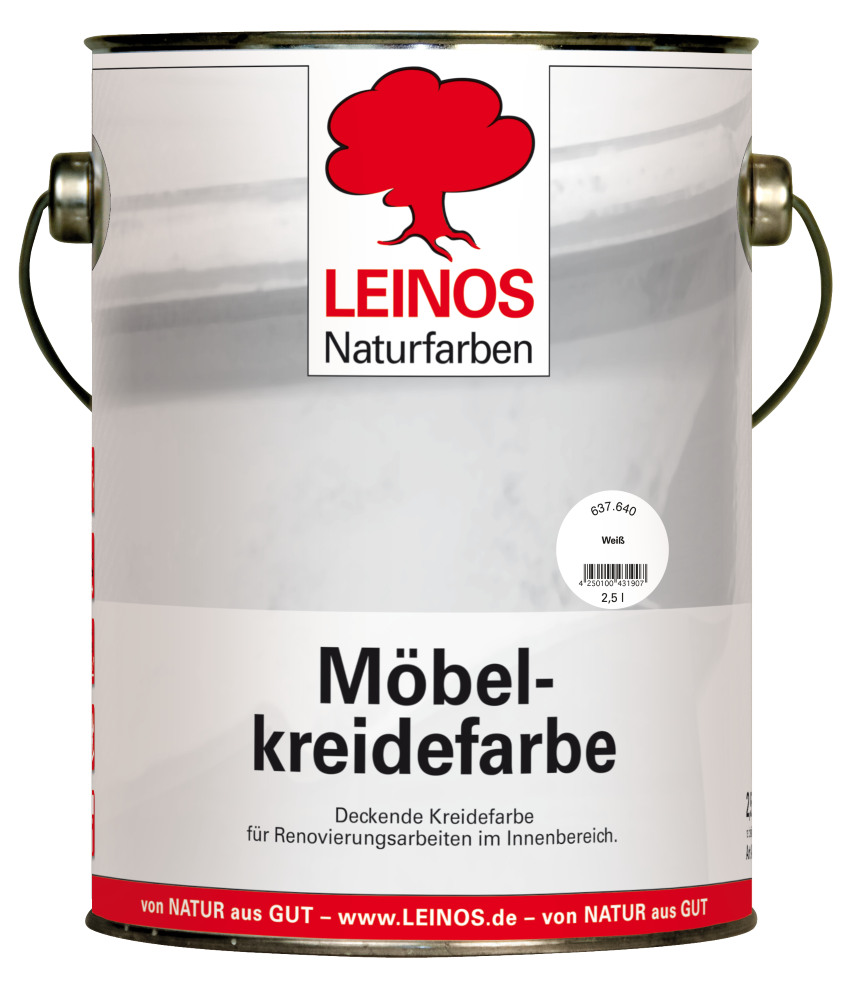 Leinos Möbelkreidefarbe Weiß