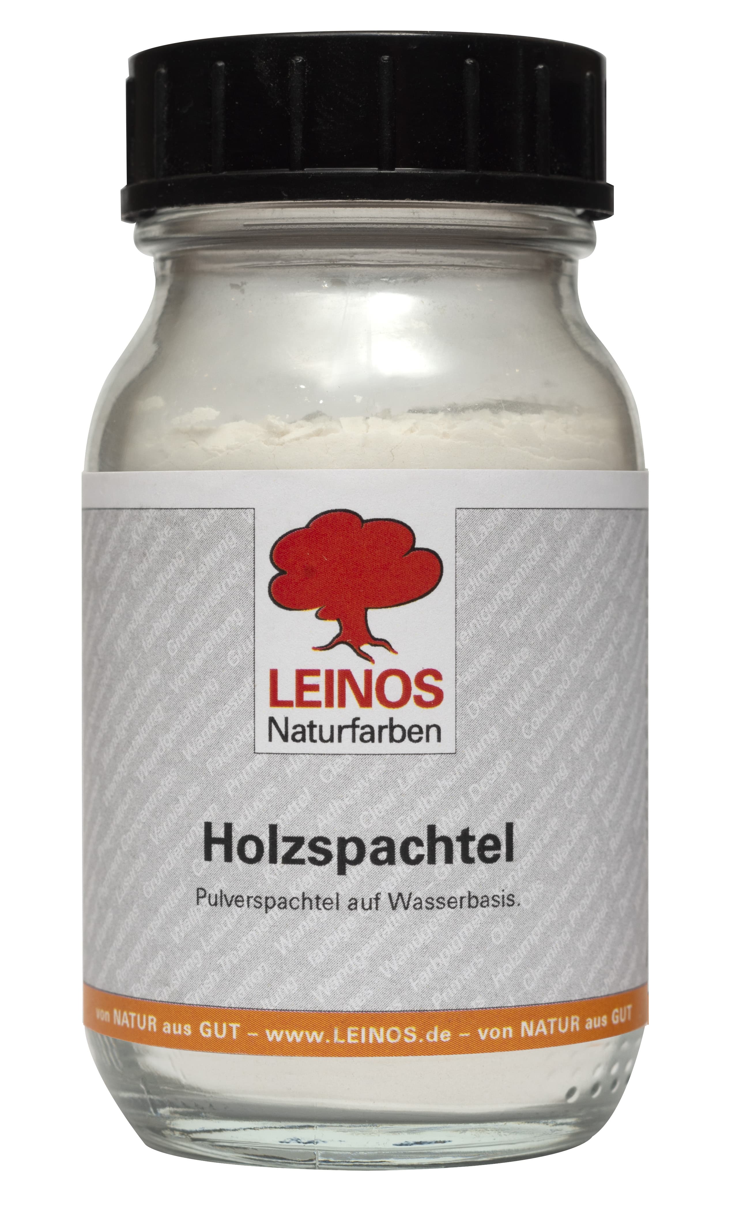 Leinos Holzspachtel weiß, o,1l
