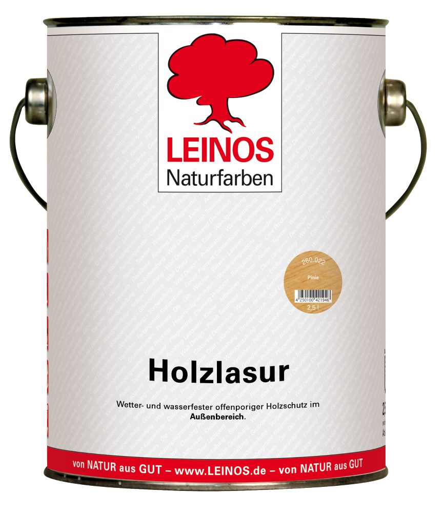 Leinos Holzlasur Pinie außen