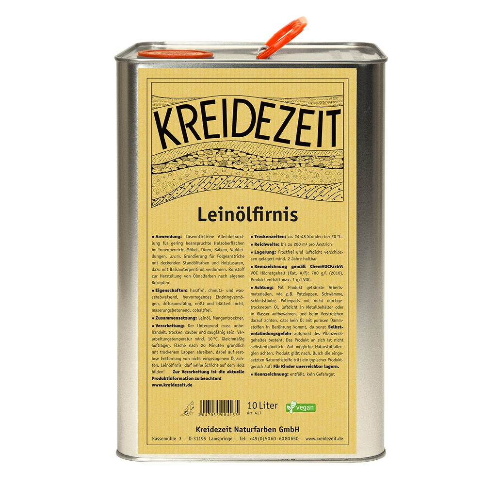 Kreidezeit Leinölfirnis (bleifrei)