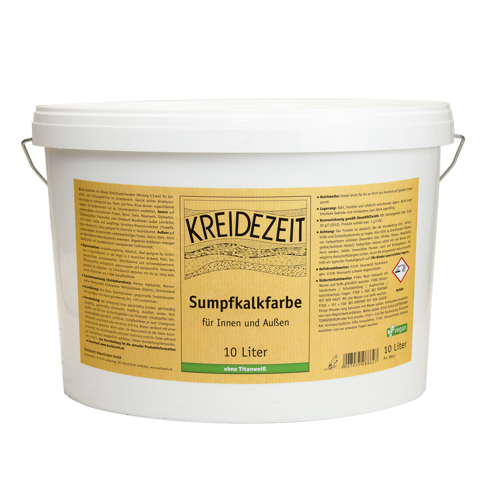 Kreidezeit Sumpfkalkfarbe