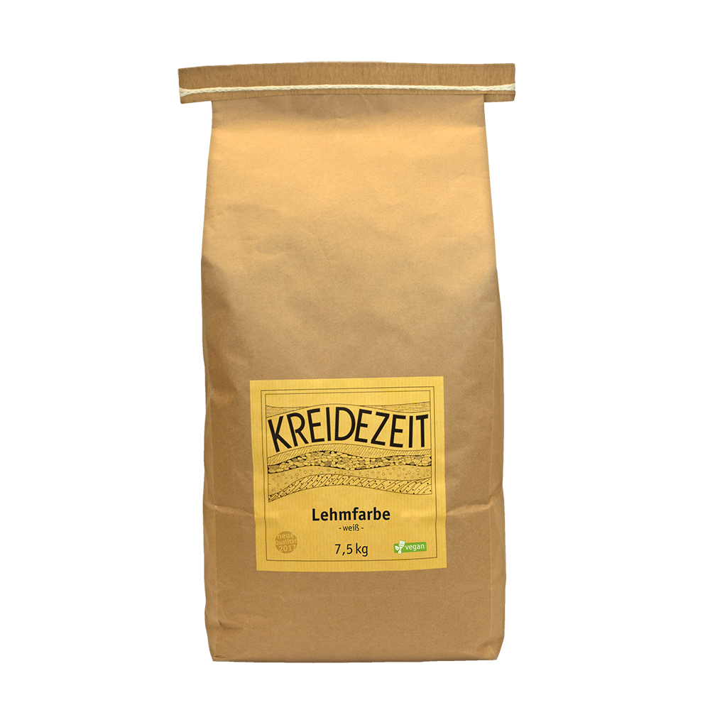 Kreidezeit Lehmfarbe - weiß