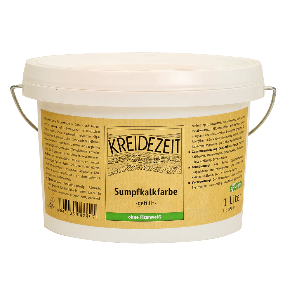 Kreidezeit Sumpfkalkfarbe - gefüllt