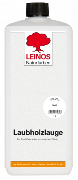 Leinos Laubholzlauge 1l weiß